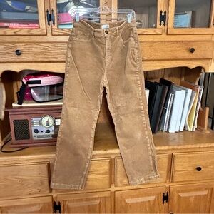 High Rise Straight Corduroys